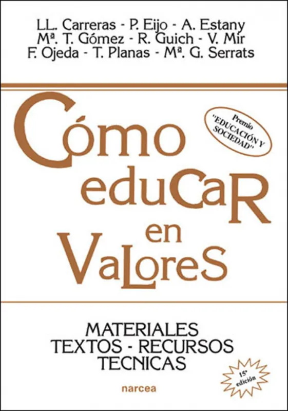 COMO EDUCAR EN VALORES Favorito De Clientes