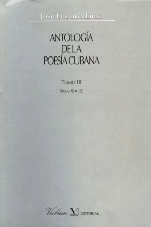 Antología de la poesía cubana Vol. III Popular