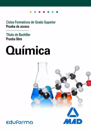 Química. Acceso Ciclos Formativos Grado Superior. Prueba Libre. Venta Final