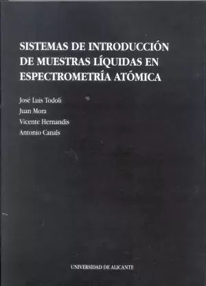 Sistemas de Introducción de Muestras Líquidas en Espectrometría Atómica Promoción Exclusiva