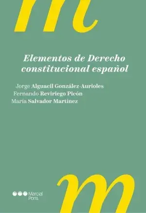 Venta Final Elementos de Derecho Constitucional Español 4. ª Ed.