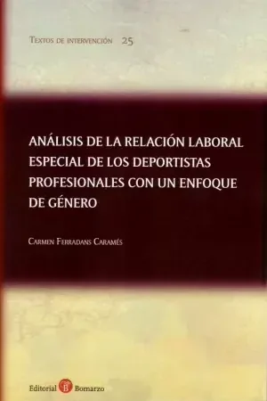 Analisis de la Relacion Laboral Especial de los Deportistas Compra Ahora