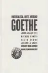Económico Goethe Naturaleza,Arte,Verdad