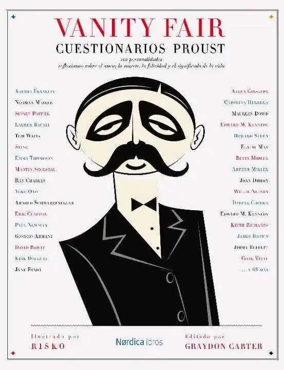 Vanity Fair. Cuestionarios Proust Ocasión Especial