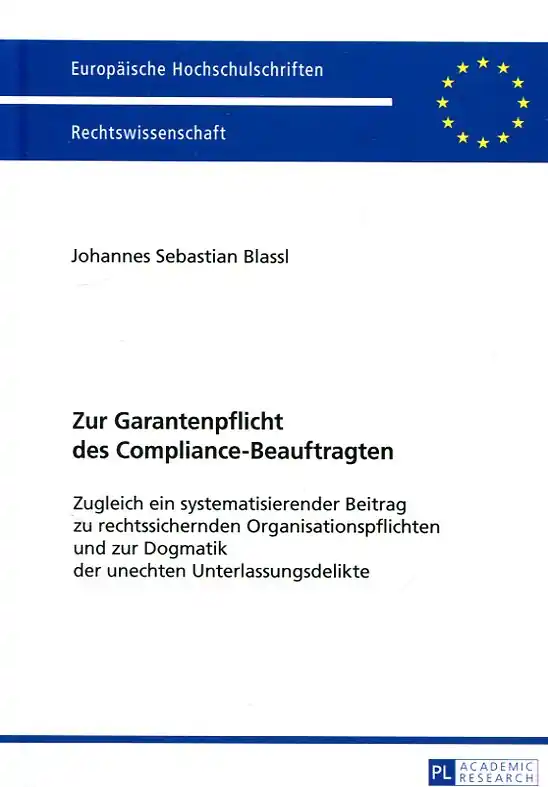 Zur Garantenpflicht des Compliance-Beauftragten Devolución Gratuita