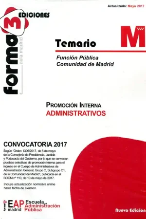 Alta Calidad Temario Función Pública Comunidad de Madrid