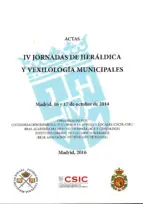 Actas IV Jornadas de Heráldica y Vexilología Municipales Gran Oferta
